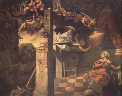 Jacopo Robusti Tintoretto The Annunciation (nn03) Sweden oil painting art